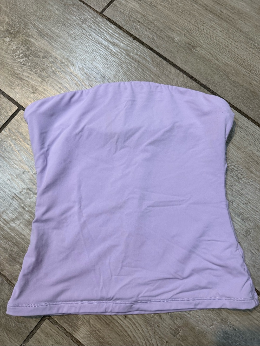 Lavender Strapless Tube Top
